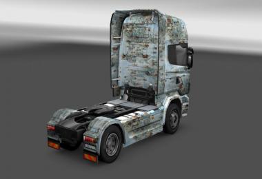 Skin Otelo Pintura Vieja Scania R2009 Cab A