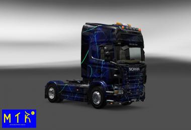 Skin Scania Blue Smoke