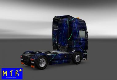 Skin Scania Blue Smoke