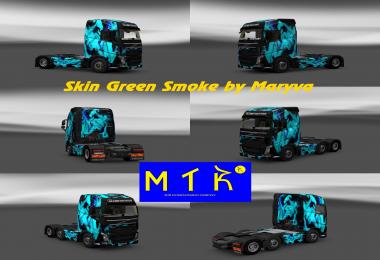 Skin Volvo FH 2012 Green Smoke