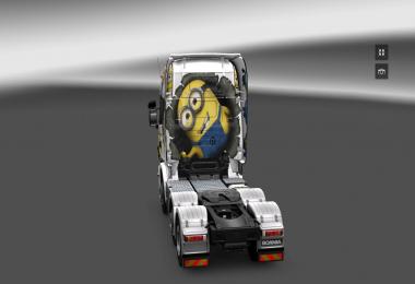 The Minions skin for Scania R