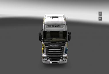 The Minions skin for Scania R