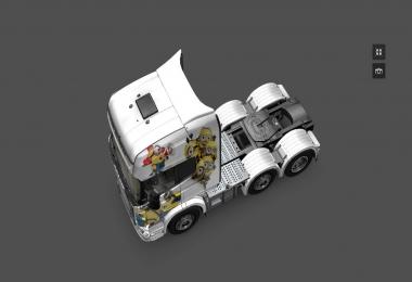 The Minions skin for Scania R