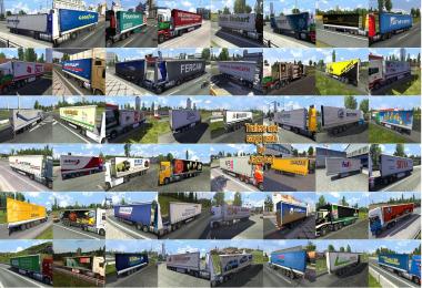 Trailers and cargo PACK v2.1.1 + add-on with new companies