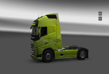 Volvo FH 2013 Aqua green skin