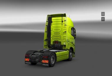 Volvo FH 2013 Aqua green skin