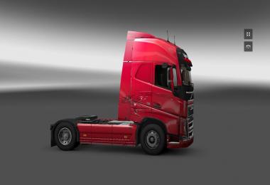 Volvo FH 2013 Aqua red skin