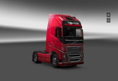 Volvo FH 2013 Aqua red skin