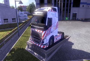 Volvo FH16 Taiwan National Highway Police skin