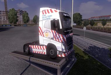 Volvo FH16 Taiwan National Highway Police skin