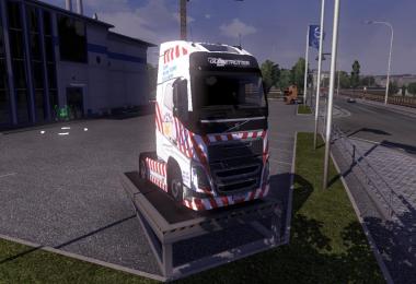 Volvo FH16 Taiwan National Highway Police skin