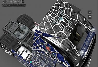 Volvo FH2013 Spider-man skin