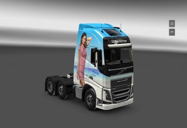 Volvo Miranda Kerr skin