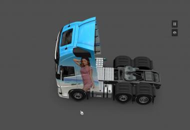 Volvo Miranda Kerr skin