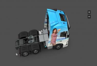 Volvo Miranda Kerr skin