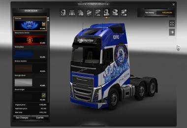 Volvo MU & Chelsea skinpack