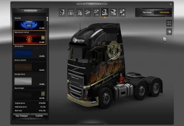 Volvo MU & Chelsea skinpack