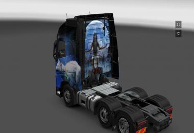 Volvo Wolf skin