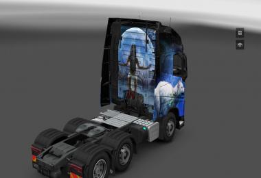 Volvo Wolf skin