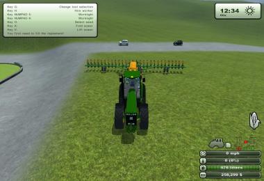 Amazone 28 row all crop planter