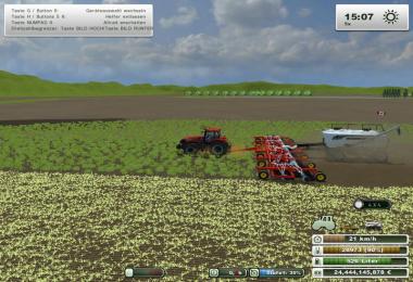 Bourgault Seeding fertilization system v1.1.1