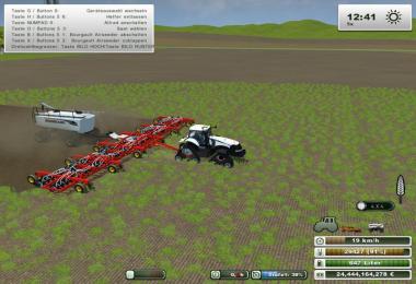 Bourgault Seeding fertilization system v1.1.1