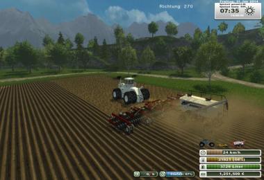 Bourgault Seeding fertilization system v1.1.1