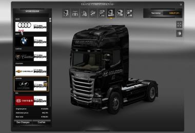 Car Company truck & trailer skin pack