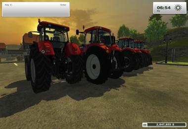 Case tractors pack