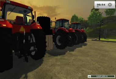 Case tractors pack