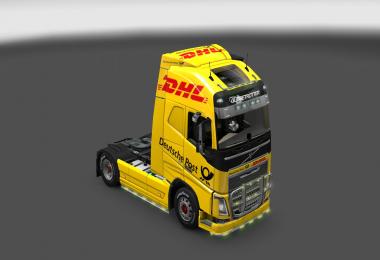 DHL Volvo FH16 2012 Skin