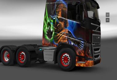 Diablo II skin for Volvo 2012