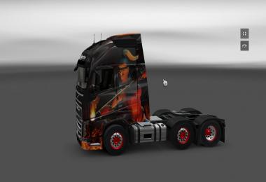 Diablo II skin for Volvo 2012