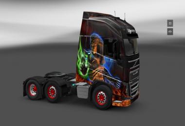 Diablo II skin for Volvo 2012