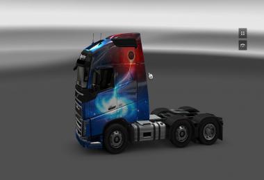 Galaxy skins for Volvo