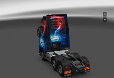 Galaxy skins for Volvo