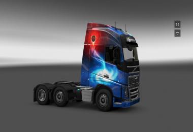 Galaxy skins for Volvo