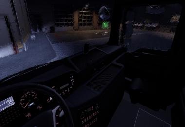 MAN dashboard lighting