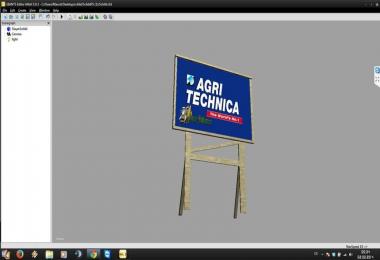 Placeable advertising sign v1.0