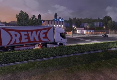 Rewe trailer skin