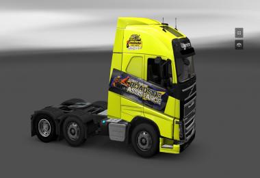 Road assistance Volvo skin