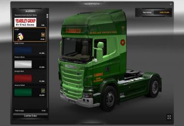 S.J.Bargh skin for Scania R 2009