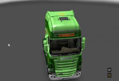 S.J.Bargh skin for Scania R 2009