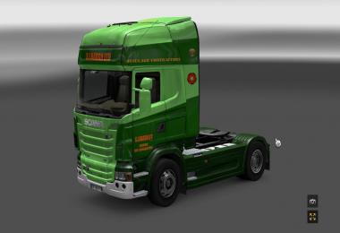 S.J.Bargh skin for Scania R 2009