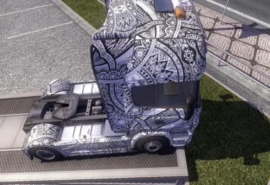 Scania Batik Indonesia Skin