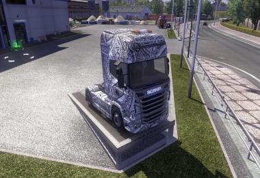 Scania Batik Indonesia Skin