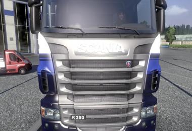 Scania R Blue V8