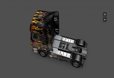 Scania R Flame skin