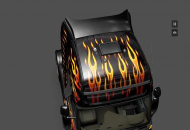 Scania R Flame skin