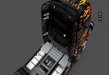 Scania R Flame skin